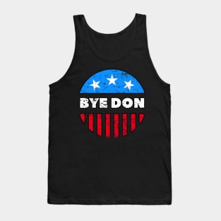 BYE DON  Anti-Trump Distressed Design Tank Top